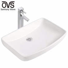 OVS ceramic bathroom above counter basin